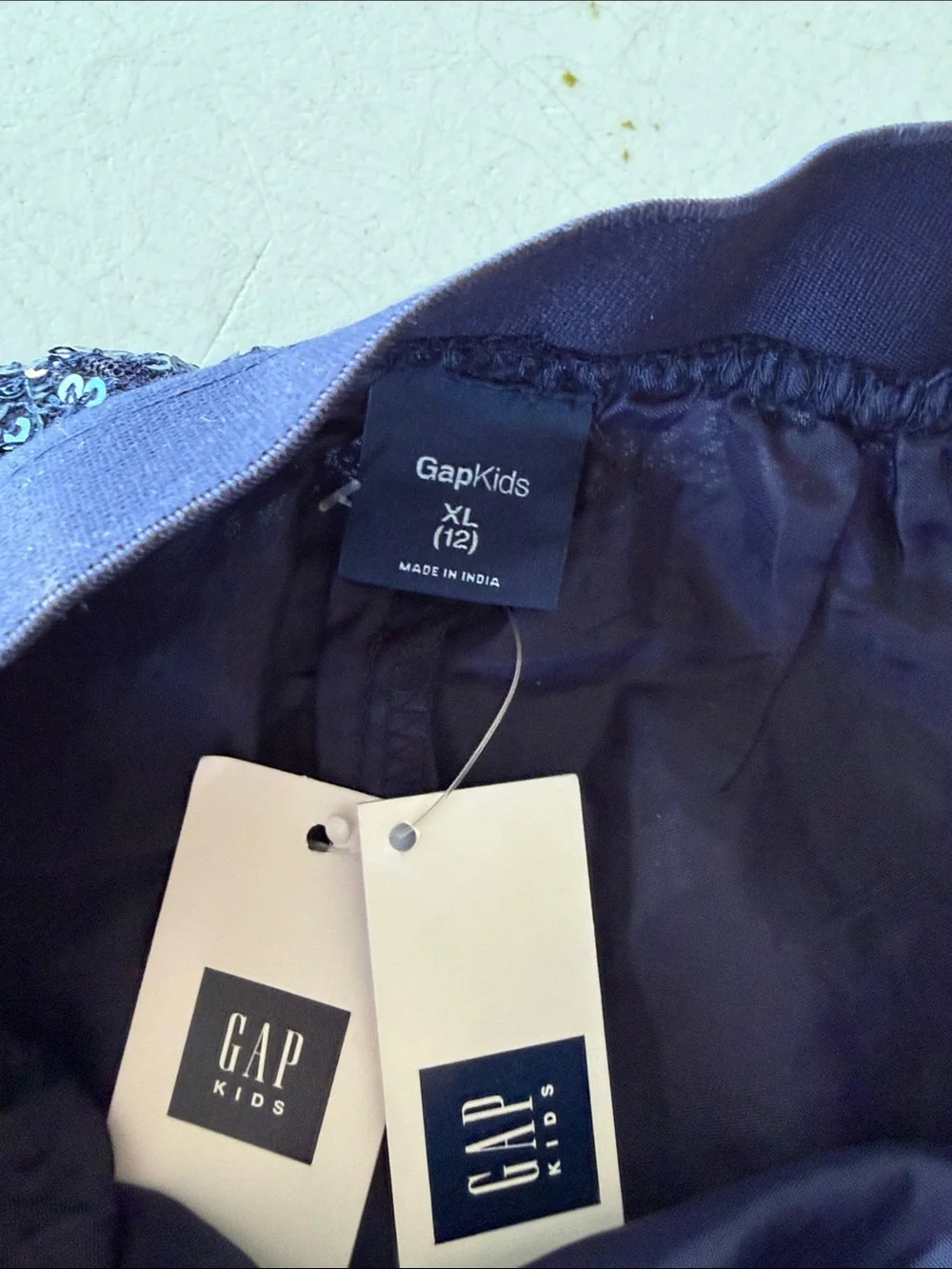 GAP shimmering navy